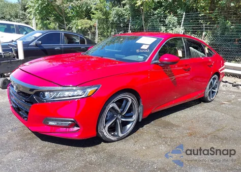 2018 Honda Accord Sport from USA, damaged, VIN 1HGCV1F36JA043471